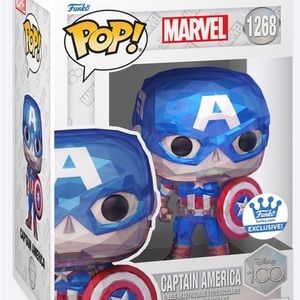 FUNKO POP! CAPTAIN AMERICA (FACET) FUNKO EXCLUSIVE #1268